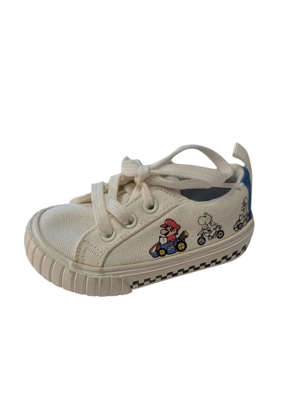 Zara, Kids Mario Kart Sneakers. Euro Sz 19 (3.5-4). *MISSING ONE SHOELACE*